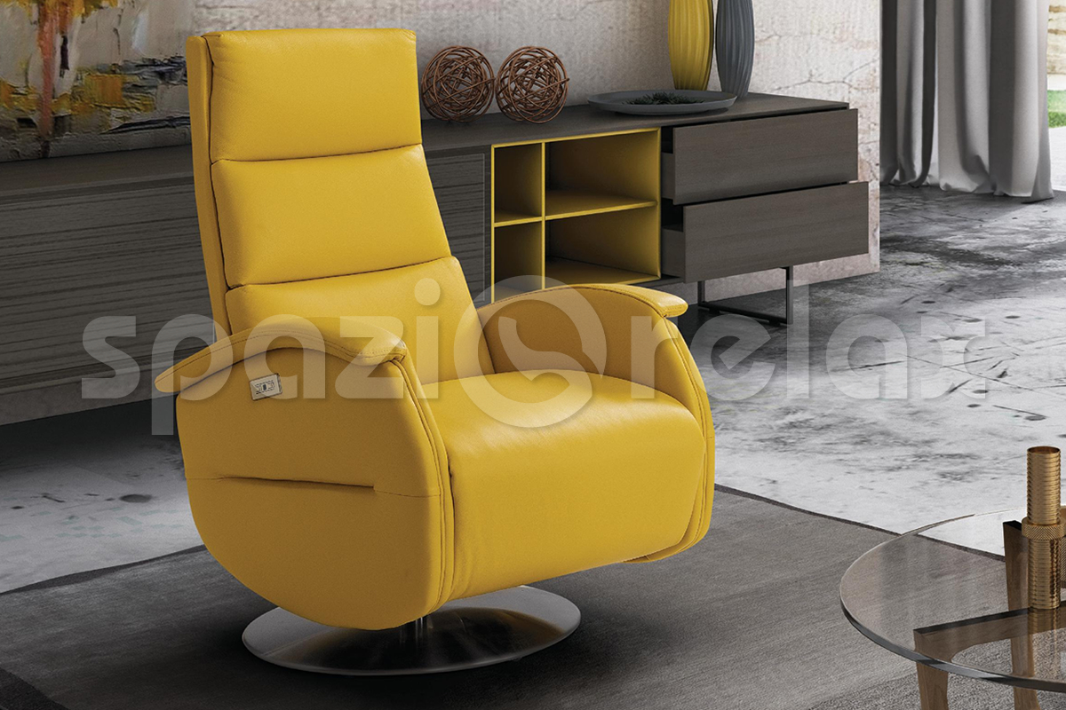 Zara, poltrona girevole - Spazio Relax